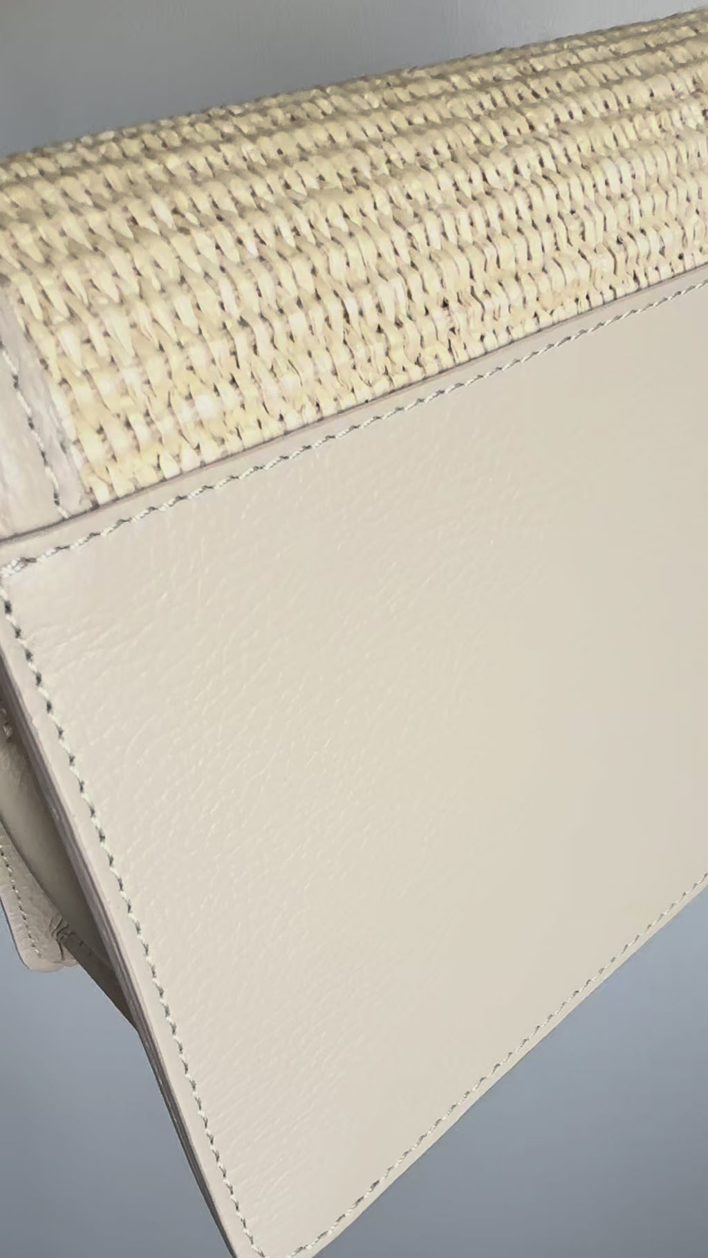 Paradiso - Italian Raffia & Leather Handbag